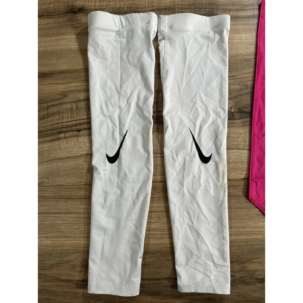 Lot Of Unisex Nike Pro Compression Knee Sleeves & Head‎ Band - Nike Head Band